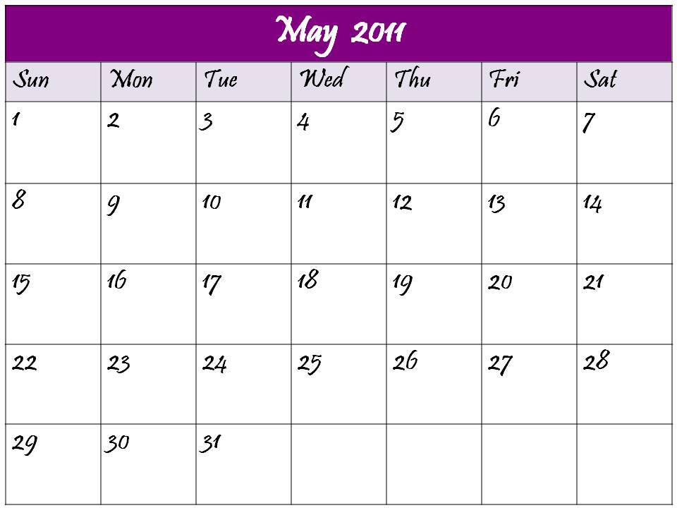 may 2011 calendar template. may 2011 calendar template.