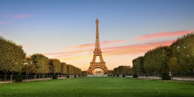 Enjoy the view of the Eiffel Tower