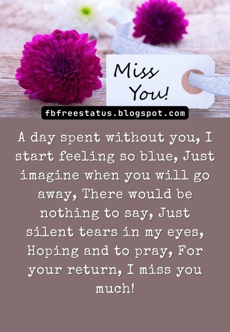 Missing You Messages