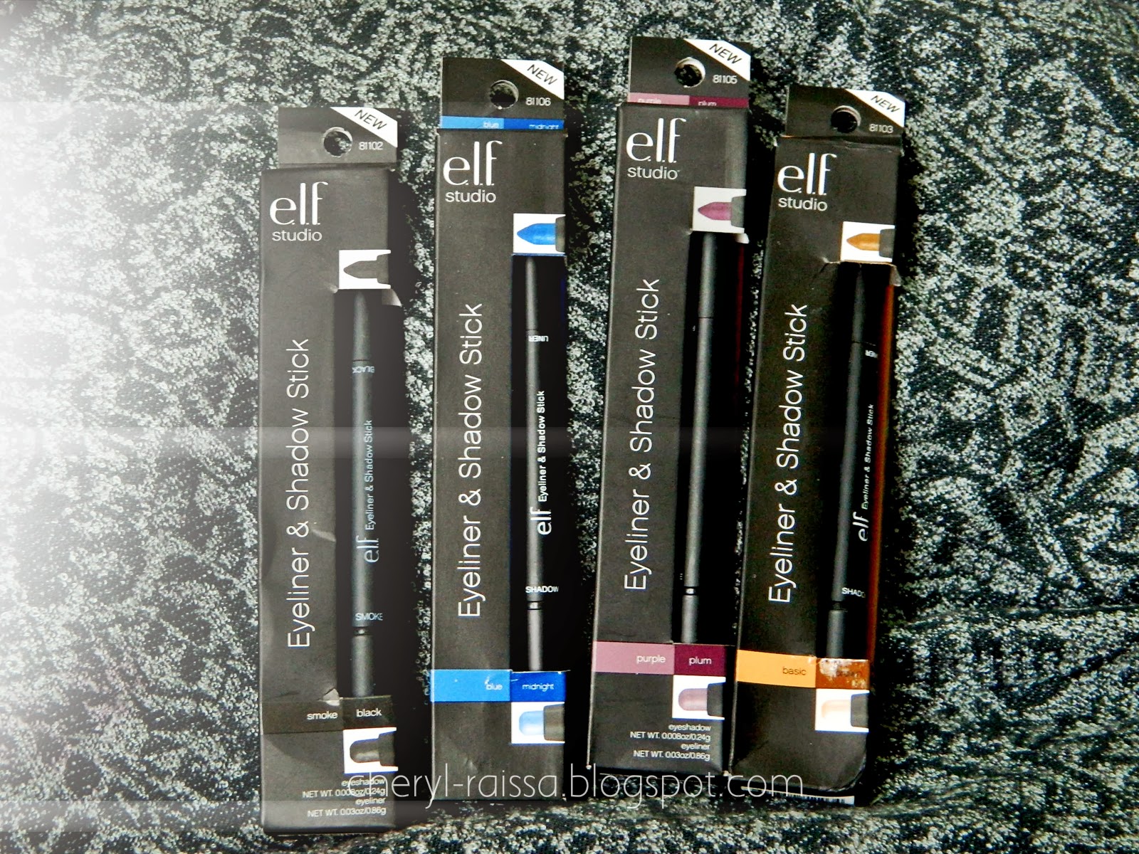 Review ELF Eyeliner Shadow Stick 4 Shade Eye Makeup Tutorial