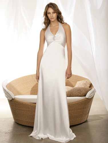 The wedding dress THE wedding dress A great wedding dress can steal the 