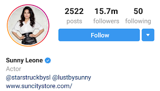 Sunny Leone Instagram 