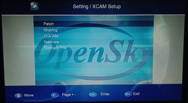 OPENSKY HD 265L 1507G 1G 8M NEW SOFTWARE WITH ECAST & NASHARE PRO OPTION