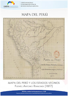 Mapa del Perú y los Estados Vecinos