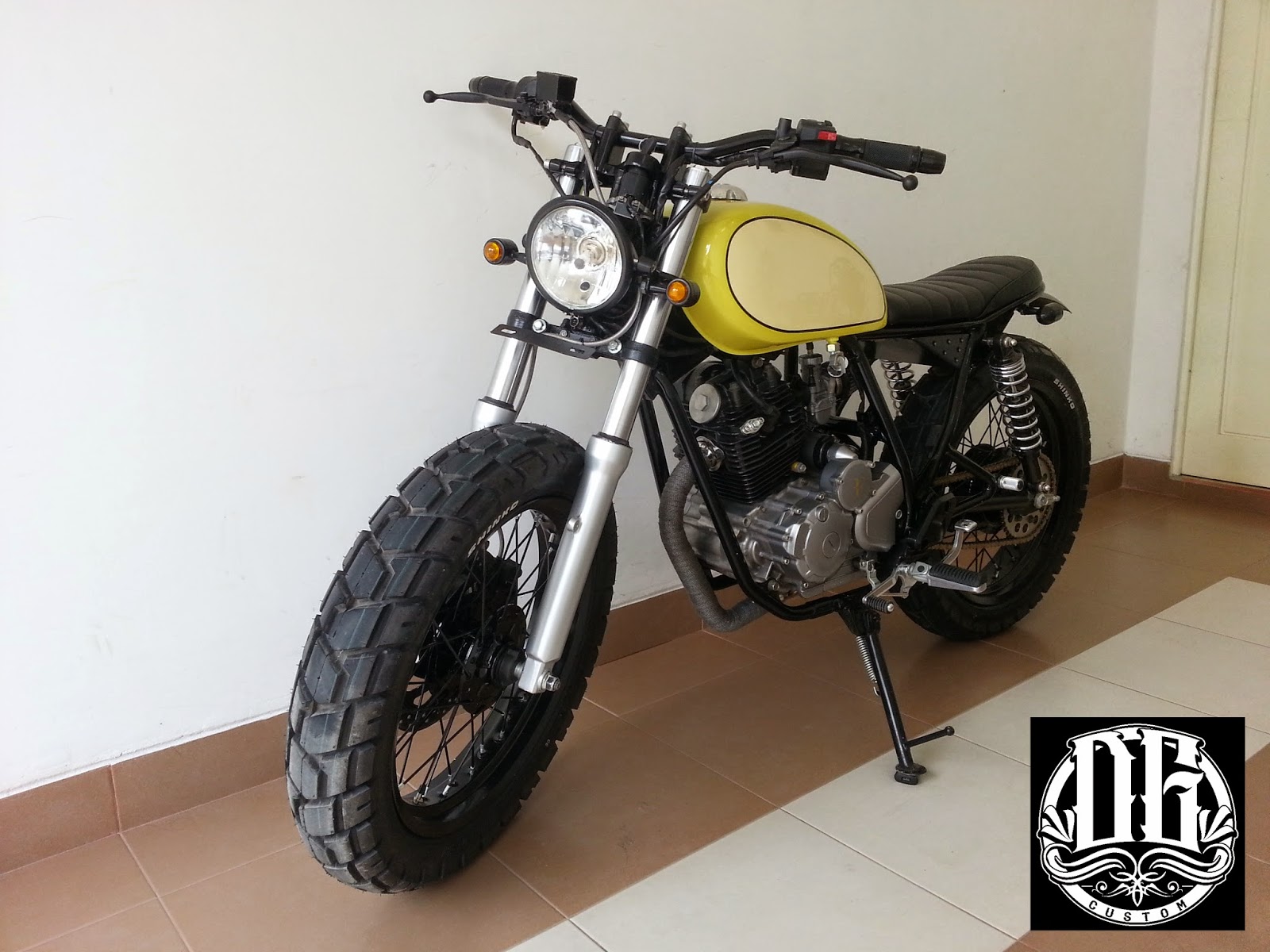 Tangki Knalpot Kustom Yamaha Scorpio Modifikasi Japstyle 