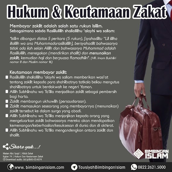 HUKUM DAN KEUTAMAAN ZAKAT