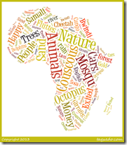 Use word clouds as a way to review what your children know about a topic.  Ask them to brainstorm twenty words on a set topic and make those words into a word cloud using Wordle or Tagxedo