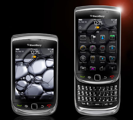 Blackberry on Blackberry Torch