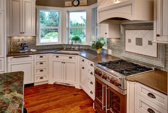 beautiful kitchen with corner sink ideas