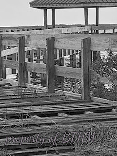 b&W damaged bridge 1