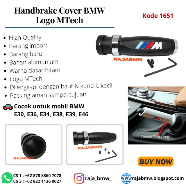 Handbrake Cover BMW E38