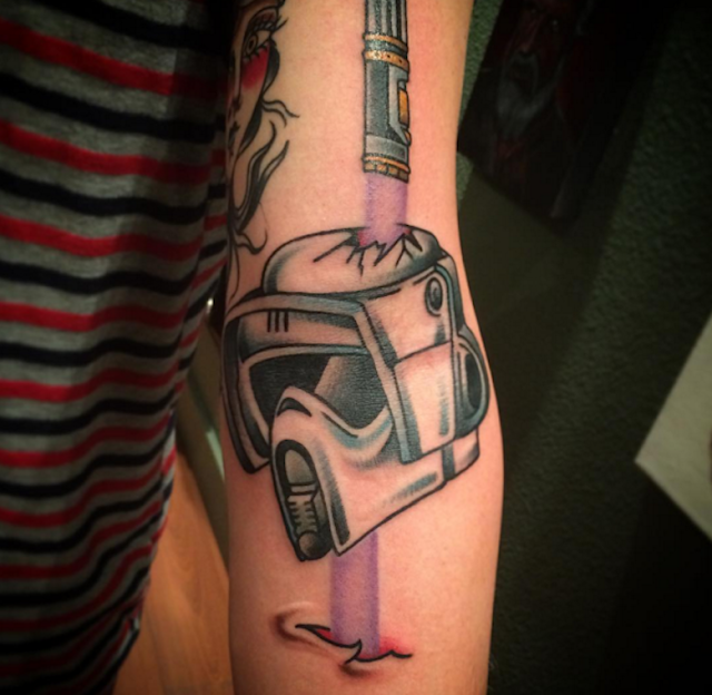 43 Tatuagens inspiradas no universo Star Wars