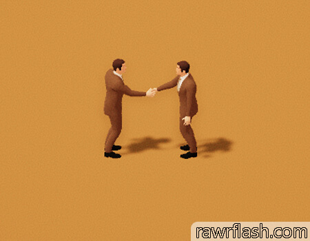 Aperto de mão firme, A Firm Handshake, felps