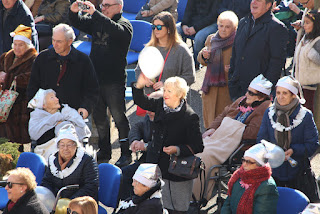 Fiesta de fin de año en la residencia de ancianos de la Fundación Miranda