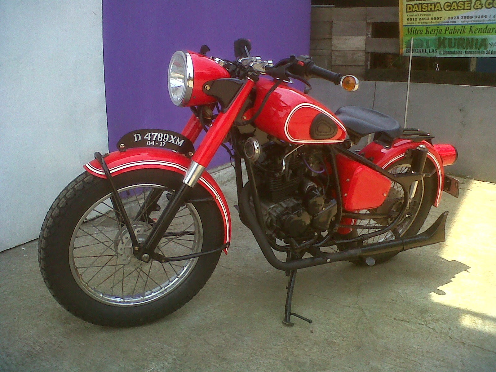 Acas303 Showroom Motor Modifikasi Custom Dan Klasik Motor Neoklasik