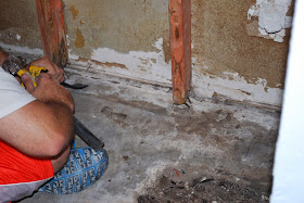 how to replace rotten studs