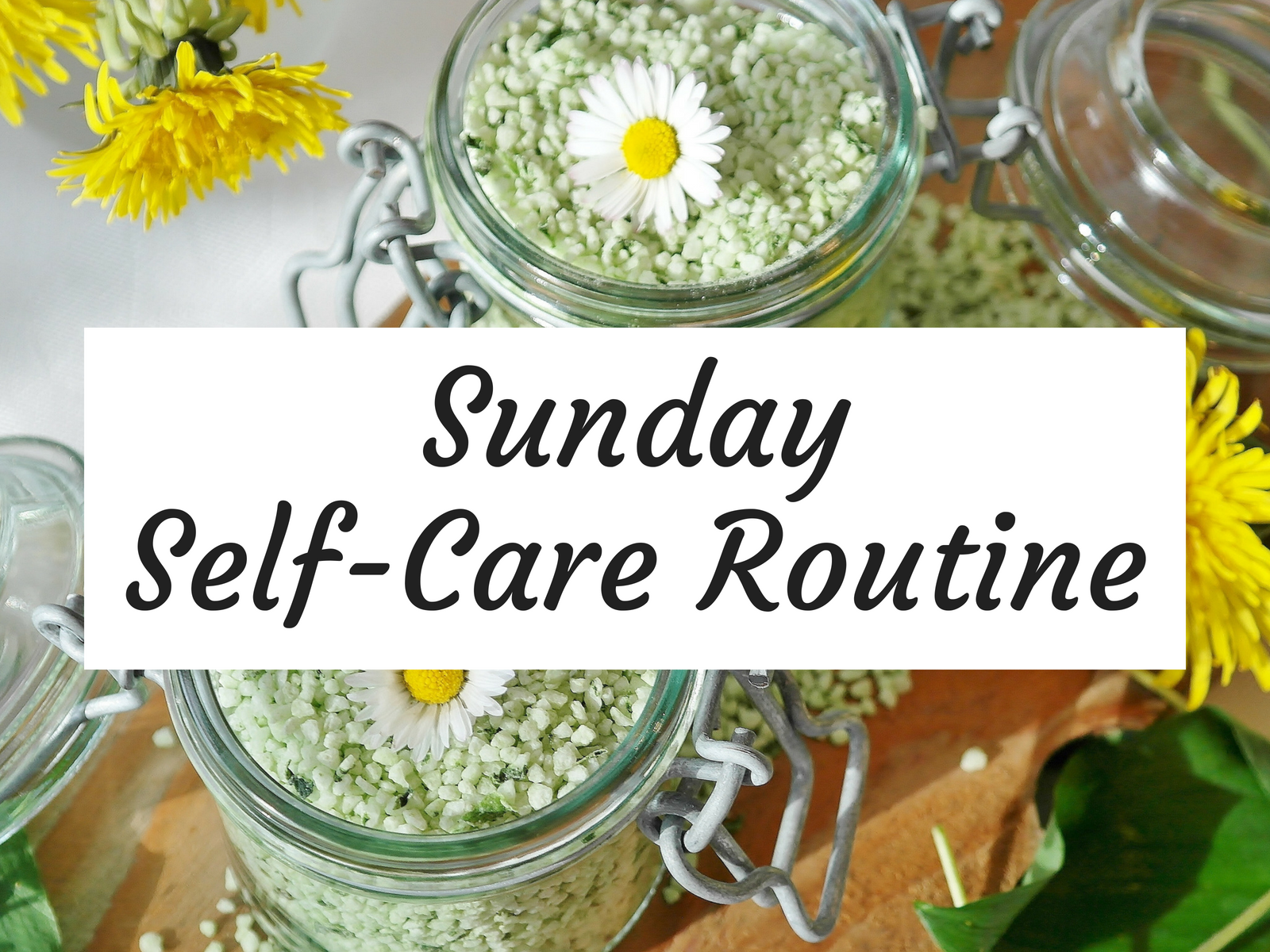 Self-care isn't just about indulging in chocolate and spa days, it's about taking care of yourself mentally and physically. This Sunday self-care routine helps do both.