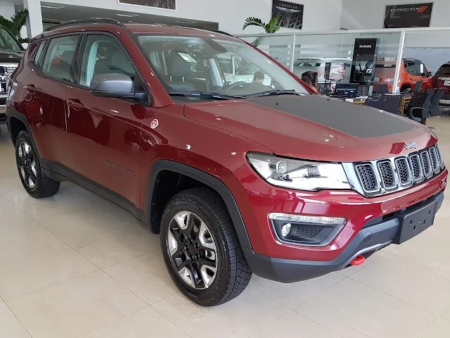 Jeep Compass 2017 Vermelho Tribal