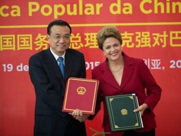 Brasil e China vão construir ferrovia do Atlântico ao Pacífico