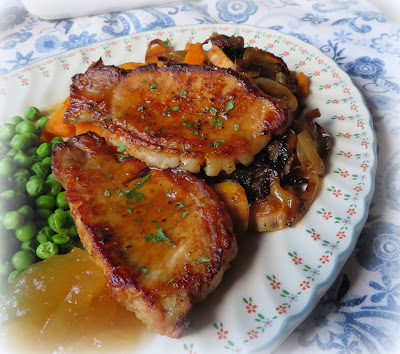 Pork Chops Baked with Sweet Potatoes