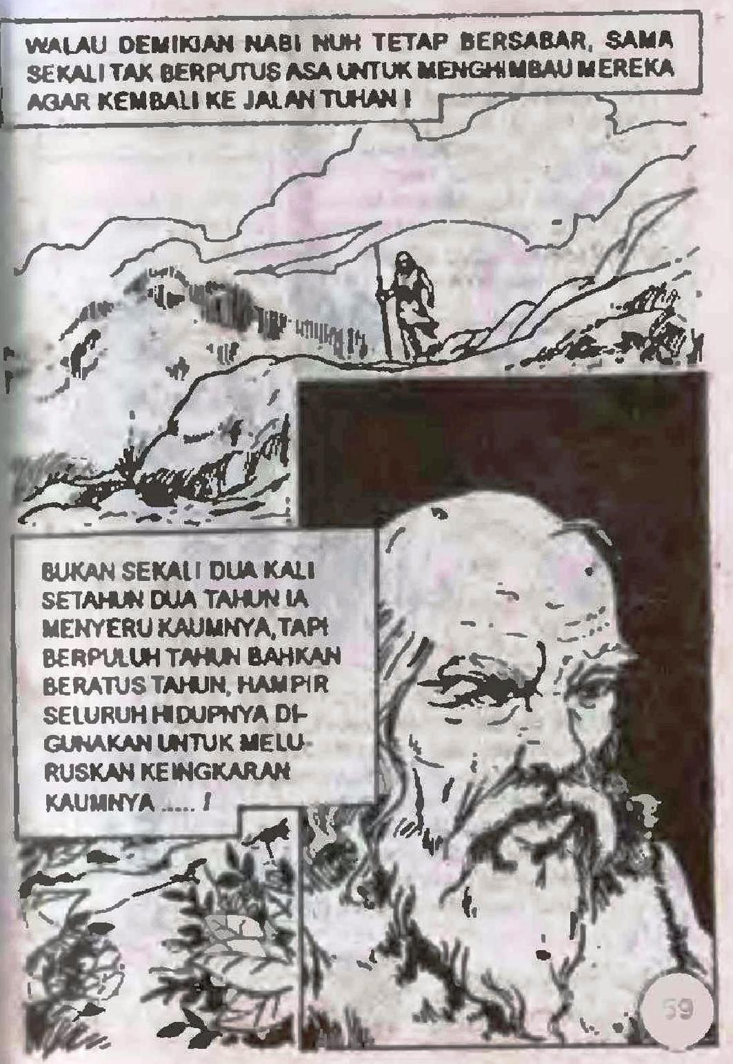 Kisah Nabi Nuh AS - Cerita Bergambar Nabi Nuh AS - Komik 