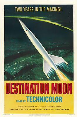 Destination Moon (1950, USA) movie poster