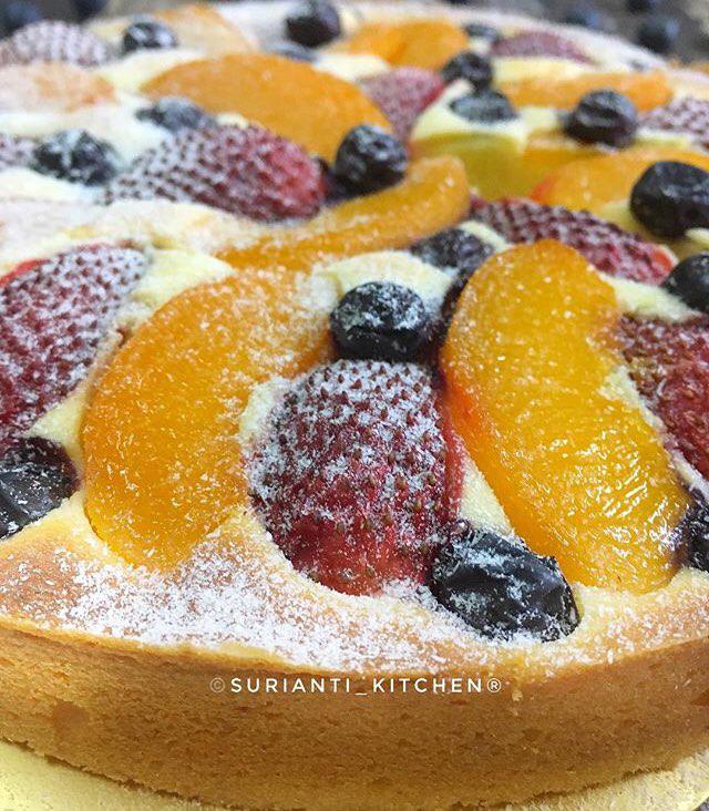 Jom masak: Kek Fruit Pastry Viral yang memang sedap