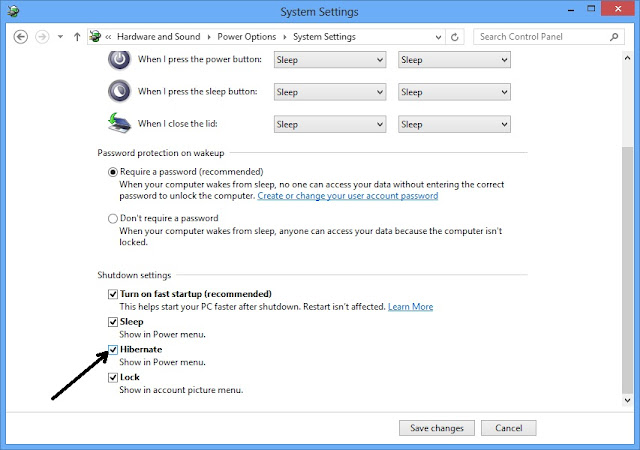 Cara Mengaktifkan Fitur Hibernate pada Windows 8 Lengkap Mudah