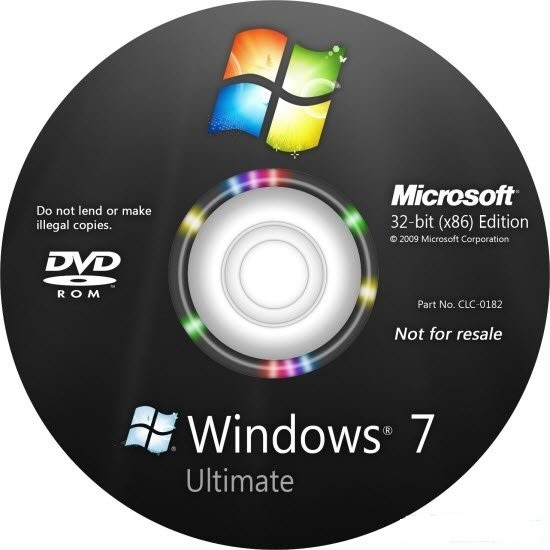 Microsoft Windows 7 Ultimate (32bit and 64 Bit) ISO Image ...