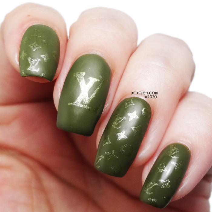 xoxoJen's swatch of KBShimmer Thyme On My Hands