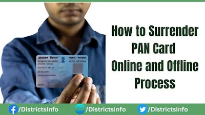 How to Surrender PAN Card