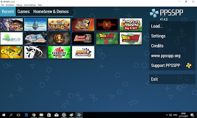 Download Emulator PPSSPP v1.5.3 For Windows Laptop atau PC Full Version Update New 2017 Gratis