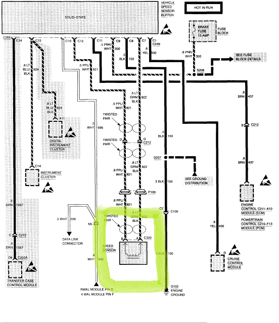 p0500 vehicle speed sensor code