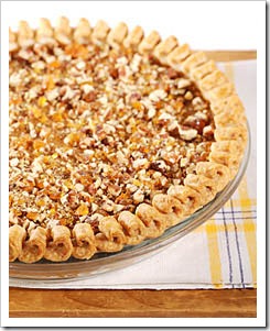 Pumpkin Pecan-Praline Pie