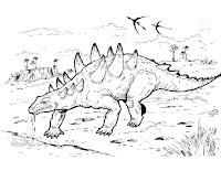 דפי צביעה דינוזאורים