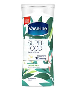 Vaseline Superfood Skin Serum Green Tea 200 ml manfaat dan harga