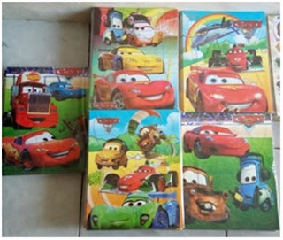 Puzzle Kayu Car