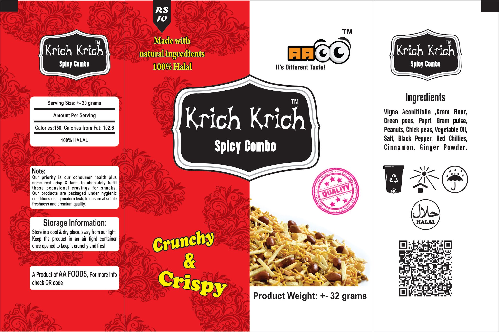 nimco sachet packaging design krich krich