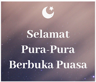 status buka puasa lucu