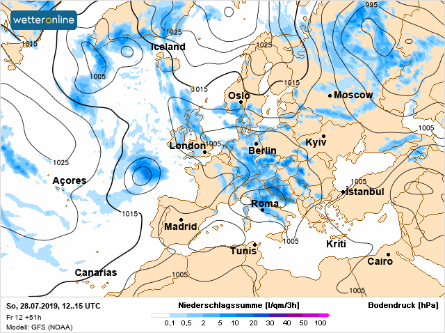 Sauerland wandern Wetter blog wetteronline Großwetterlage