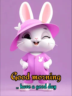 new cute good morning images 🐰🥰