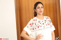 Lavanya Tripathi in Summer Style Spicy Short White Dress at her Interview  Exclusive 214.JPG