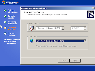 Cara Instal Windows XP Lengkap Dengan Gambar