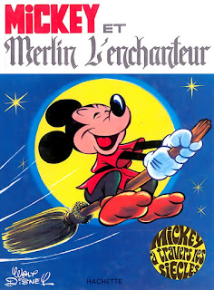 Mickey et Merlin l'enchanteur