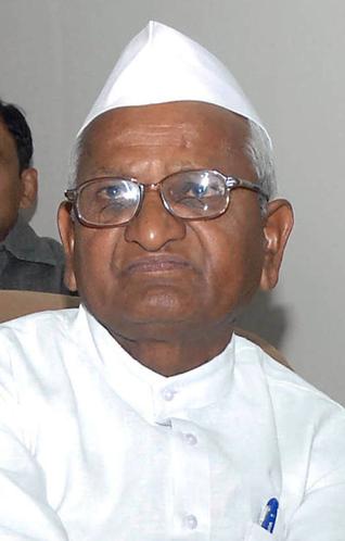 anna hazare photos