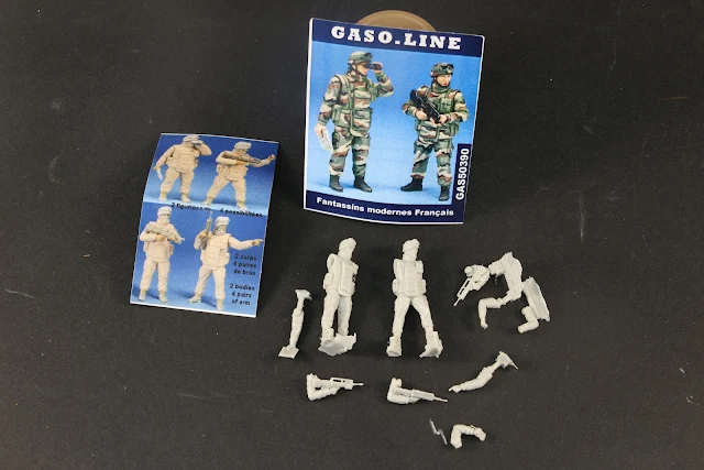 Figurine Gaso-line et Tarmac 1/48