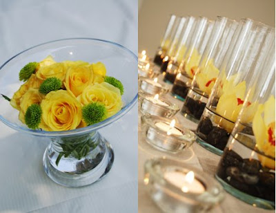 Yellow Wedding Centerpieces on Francisco Bay Area Wedding Florist  Eco Friendly And Diy Centerpieces