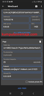 Ubah Paket GameMAx Dengan Wireguad