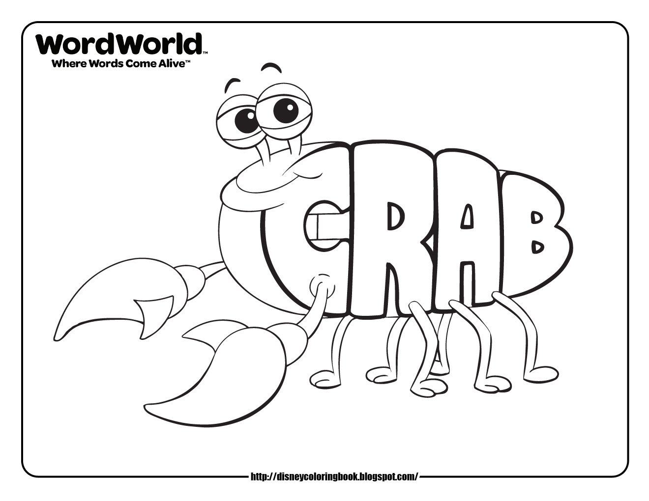 Ant Coloring Page