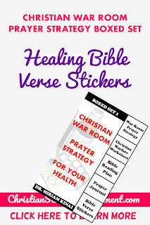 Healing Bible Verse Stickers